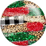 20MM Colorful Art Pattern  Print glass snaps buttons  DIY jewelry