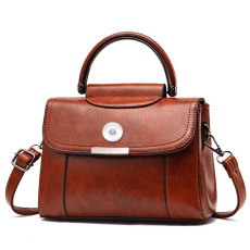 Vintage Handheld Bag One shoulder messenger bag suitable for 18MM snap fastener