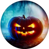 20MM Halloween Print glass snaps buttons  DIY jewelry
