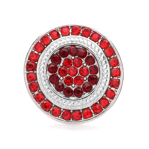 20MM  design Rhinestone  Metal snap buttons