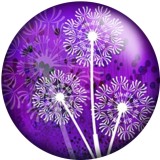 20MM Colorful pattern  Print glass snaps buttons  DIY jewelry