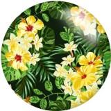 20MM strawberry  Print glass snaps buttons
