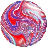 20MM Colorful Art Pattern Print glass snaps buttons  DIY jewelry