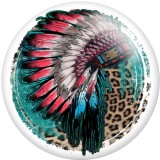20MM  LOVE Print glass snaps buttons  DIY jewelry