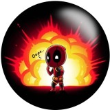 20MM Halloween Print glass snaps buttons  DIY jewelry