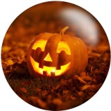 20MM Halloween Print glass snaps buttons  DIY jewelry