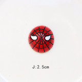 Cartoon Marvel Hero Resin is suitable for 20MM Snaps Buttons