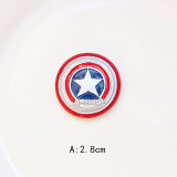 Cartoon Marvel Hero Resin is suitable for 20MM Snaps Buttons