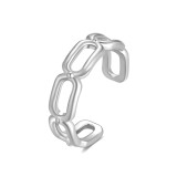 New Stainless Steel Open Adjustable Ring