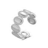 New Stainless Steel Open Adjustable Ring