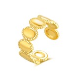 New Stainless Steel Open Adjustable Ring