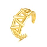New Stainless Steel Open Adjustable Ring