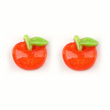 Candy cherry resin suitable for 18MM Snaps Buttons