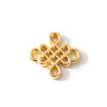 10pcs/lot  High-quality Alloy Spring Festival Chinese knot festival pendant pendant bracelet diy pendant alloy painting electroplating accessories