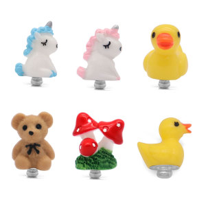 12MM Cartoon cute unicorn resin Snaps Buttons