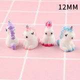 12MM Cartoon cute unicorn resin Snaps Buttons