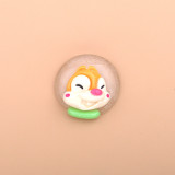 Cartoon Disney Donald Duck Mickey resin suitable for 18MM Snaps Buttons