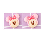 Cartoon bow Mickey resin suitable for 18MM Snaps Buttons
