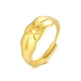 New Stainless Steel Open Adjustable Ring