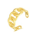 New Stainless Steel Open Adjustable Ring