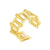 New Stainless Steel Open Adjustable Ring