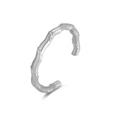 New Stainless Steel Open Adjustable Ring