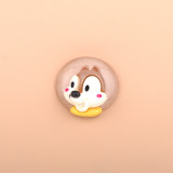Cartoon Disney Donald Duck Mickey resin suitable for 18MM Snaps Buttons