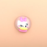 Cartoon Disney Donald Duck Mickey resin suitable for 18MM Snaps Buttons