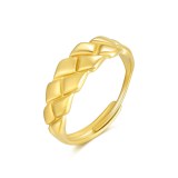 New Stainless Steel Open Adjustable Ring