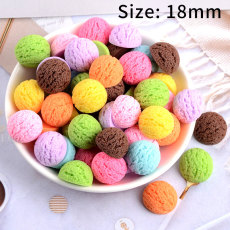 Candy chocolate resin suitable for 18MM Snaps Buttons