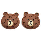 Cartoon Bear Rabbit resin suitable for 18MM Snaps Buttons