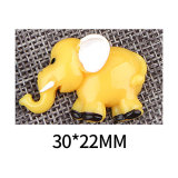 Cartoon Elephant resin suitable for 18MM Snaps Buttons