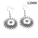 Snaps metal earring  fit 12mm chunks snaps jewelry