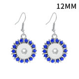 Snaps metal earring  fit 12mm chunks snaps jewelry