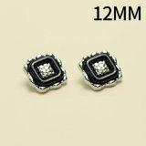 12mm Love Sun Triangle Metal snap button  DIY jewelry