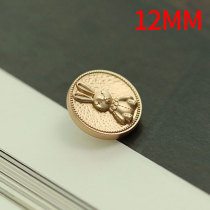 12mm Little rabbit Metal snap button  DIY jewelry