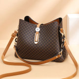 Bucket bag printed one shoulder cross body lady handbag 18mm Snaps button jewelry wholesale