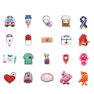 100pcs/lot  Kid junior adult style silicone bracelet  medical care PVC luminous cartoon accessories creative Cartoon