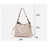 Bucket bag printed one shoulder cross body lady handbag 18mm Snaps button jewelry wholesale