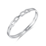 Stainless steel zircon bracelet