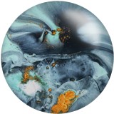 20MM  pattern Print glass snaps buttons  DIY jewelry