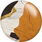 20MM pattern Print glass snaps buttons  DIY jewelry