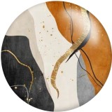 20MM pattern Print glass snaps buttons  DIY jewelry