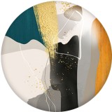 20MM pattern  Print glass snaps buttons  DIY jewelry