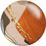 20MM pattern Print glass snaps buttons  DIY jewelry