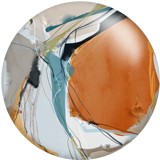 20MM pattern Print glass snaps buttons  DIY jewelry