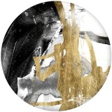 20MM pattern Print glass snaps buttons  DIY jewelry