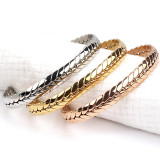 Stainless Steel Ear Opening Bracelet