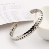 Stainless Steel Ear Opening Bracelet