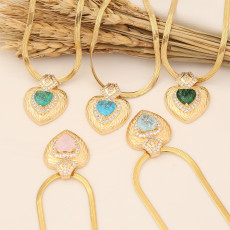 Love stainless steel necklace